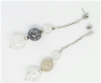 Boucles d'oreilles Shiné Femme in Argent Pietre dure D1894C - D1894C